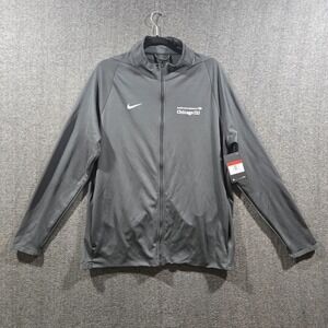 Nike Men's Epic Knit Jacket‎ 2.0 Size Large Gray Running Chicago 13.1 Marathon